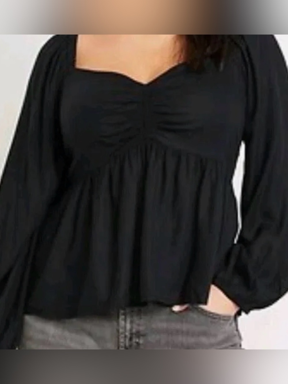 OLD NAVY PEASANT TOP